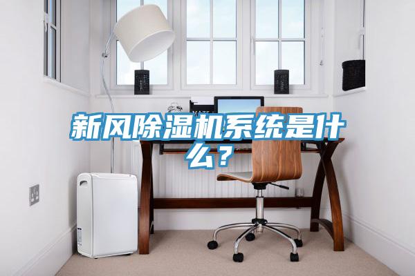 新風除濕機系統是什么？