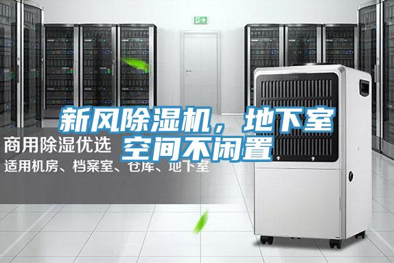 新風除濕機，地下室空間不閑置