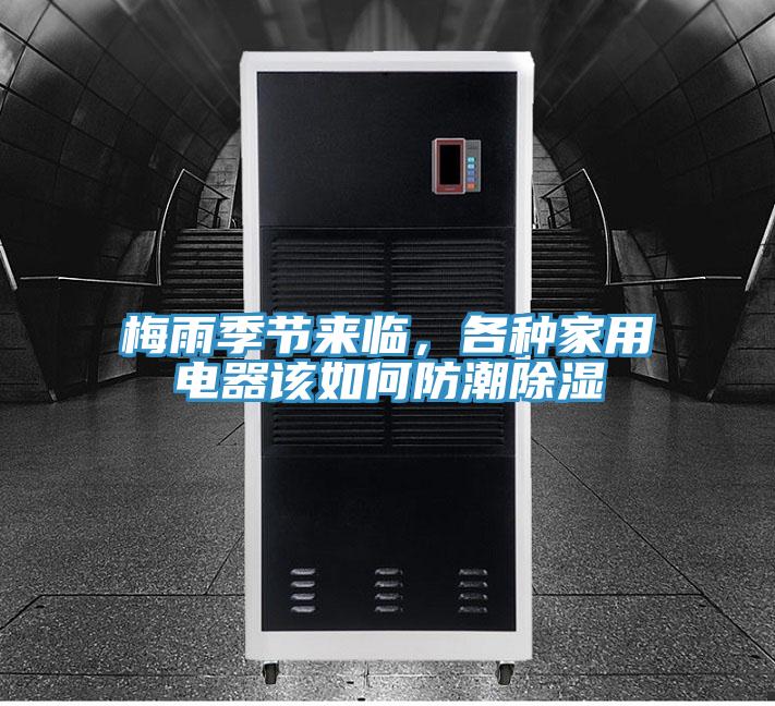 梅雨季節來臨，各種家用電器該如何防潮除濕