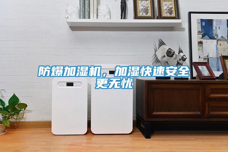 防爆加濕機(jī)，加濕快速安全更無憂