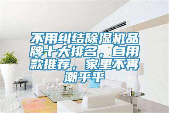 不用糾結(jié)除濕機(jī)品牌十大排名，自用款推薦，家里不再潮乎乎