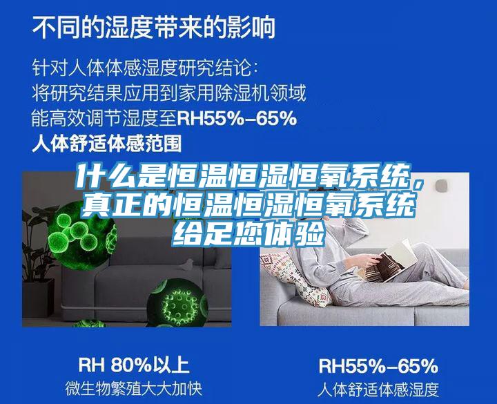 什么是恒溫恒濕恒氧系統(tǒng),真正的恒溫恒濕恒氧系統(tǒng)給足您體驗