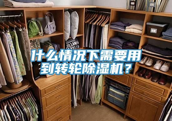 什么情況下需要用到轉輪除濕機？