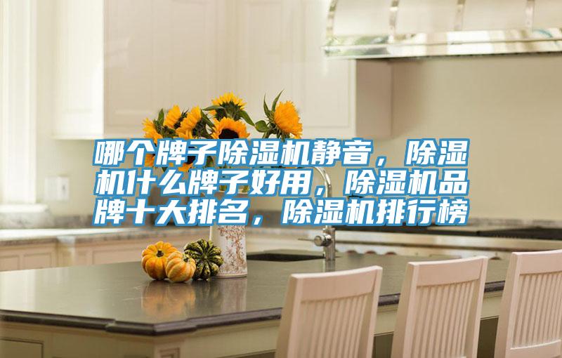 哪個牌子除濕機靜音，除濕機什么牌子好用，除濕機品牌十大排名，除濕機排行榜
