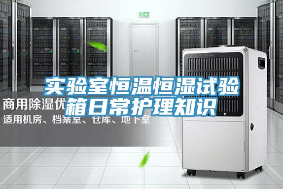 實驗室恒溫恒濕試驗箱日常護理知識