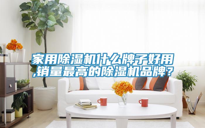 家用除濕機什么牌子好用,銷量最高的除濕機品牌？