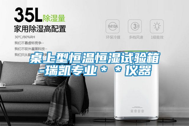 桌上型恒溫恒濕試驗箱-瑞凱專業**儀器