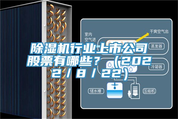 除濕機(jī)行業(yè)上市公司股票有哪些？（2022／8／22）